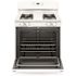GE 30 in. 5.0 cu. ft. Free-Standing Gas Range with Self Cleaning Oven in White