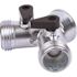 Melnor 2-Way Y Shut-Off Metal Hose Connector