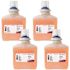 PROVON Antimicrobial Skin Cleanser, Fragrance Free, 1200 mL Mild Lotion Soap Refill for TFX Touch-Free Dispenser (Pack of 4)