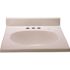 Premier 31 in. x 22 in. Custom Vanity Top Sink in Solid White