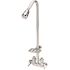 ProPlus 2-Handle 1-Spray 1-3/4 in. Utility Showerhead Shower faucet in Chrome