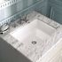 KOHLER Archer 20 in. Vitreous China Undermount Bathroom Sink in White with Overflow Drain