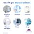 Dispatch Hospital Cleaner Disinfectant Towels with Bleach (150-Count)