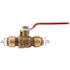 SharkBite 1/2 in. Brass Push-to-Connect Ball Valve