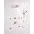 Delta Dryden 1-Handle Wall-Mount Shower Faucet Trim Kit in Stainless (Valve Not Included)