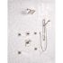 Delta Dryden 1-Handle Wall-Mount Shower Faucet Trim Kit in Stainless (Valve Not Included)