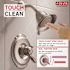 Delta Victorian 1-Handle Wall Mount Shower Faucet Trim Kit in Stainless (Valve Not Included)