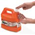 GoJo NATURAL ORANGE Pumice Hand Cleaner, 1/2 Gallon Quick Acting Lotion Hand Cleaner with Pumice Pump Bottle