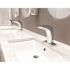 Symmons Ultra-Sense Battery Powered Touchless Single Hole Bathroom Faucet with Deck Plate in Polished Chrome