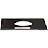 SELKIRK 4DT-TP 4" TRIM PLATE BLK D-T