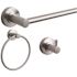 Premier Essen 18 in. Towel Bar in Brushed Nickel