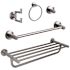 Premier Essen 18 in. Towel Bar in Brushed Nickel