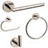 Premier Essen 24 in. Towel Bar in Polished Chrome
