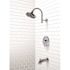 Premier Essen Single-Handle 1-Spray Tub and Shower Faucet in Brushed Nickel (Valve Included)