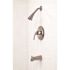 Premier Westlake Single-Handle 1-Spray Adjustable Tub and Shower Faucet in Brushed Nickel