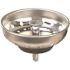 ProPlus Sink Basket Strainer with Peg Post in Stainless Steel