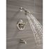 Delta Classic 1-Handle Wall Mount Tub and Shower Faucet Trim Kit in Stainless (Valve Not Included)