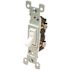 Leviton 120-Volt 15 Amp 3-Way Residential Grade CO/ALR AC Quiet Toggle Switch, White