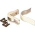 Legrand Wiremold 5 in. Dual-Channel Steel Divided Radiused External Elbow Fitting, Ivory