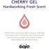 GOJO 2000 mL Refill for PRO TDX Dispenser, Cherry Gel Pumice Hand Cleaner, Cherry Scent (4-Pack Per Case)
