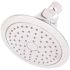 KOHLER Forte Katalyst 1-Spray Pattern 5.5 in. Single Wall Mount Fixed Rain Shower Head in Polished Chrome