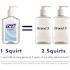 Advanced Hand Sanitizer Green Certified Gel, Fragrance Free, 1200 mL Refill for ADX-12 Push-Style Dispenser (Pack of 3)