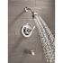 Delta Classic 1-Handle Wall Mount Tub and Shower Faucet Trim Kit in Chrome (Valve Not Included)