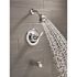 Delta Classic 1-Handle Wall Mount Tub and Shower Faucet Trim Kit in Chrome (Valve Not Included)