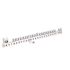 Siemens 21 Positions with 2/0 lug Ground Bar Kits for ES and PL load centers