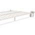 ClosetMaid 9 in. White Resin Heavy Duty Shelf Bracket for Wire Shelving (12-Pack)