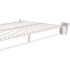 ClosetMaid 9 in. White Resin Heavy Duty Shelf Bracket for Wire Shelving (12-Pack)