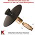 KEENEY Roller Ball Style Quick Cover Up Bathtub Trim Kit, Brushed Nickel
