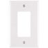 Leviton 1-Gang Decora/GFCI Midway Size Wallplate, White