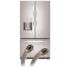 Fluidmaster 1/4 in. Compression x 1/4 in. Compression x 120 in. L Braided Stainless Steel Icemaker Connector