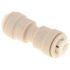 BrassCraft 1/4 in. O.D. Push Fit Plastic Union Connector
