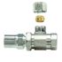 BrassCraft 3/8 in. FIP Inlet x 3/8 in. Comp Outlet Brass Multi-Turn Angle Stop with Lockshield and Stuffing Box