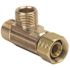 BrassCraft 3/8 in. x 3/8 in. x 3/8 in. Compression x Compression Brass T-Fitting