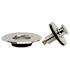 IPS Corporation 2.875 in. Push Pull Chrome Plated Bathtub Stopper Fits Any Tub Strainer Body