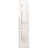 Masonite 18 in. x 80 in. Textured 3-Panel Primed White Hollow Core Composite Interior Door Slab