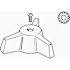 ProPlus 1-1/8 in. Diverter Handle for American Standard, Chrome