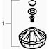 KARCHER FLOOR CARE STRAINER, 3/8 NPT 80 MESH