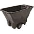 Rubbermaid Commercial Products 1/2 cu. yd. Capacity Black Structural Foam Standard Duty Tilt Truck