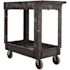 Rubbermaid Commercial Products 34 in. x 16 in. 2-Shelf Heavy-Duty Utility Cart