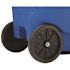 Rubbermaid Commercial Products Brute 95 Gal. Blue Rollout Recycling Trash Container with Lid