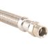 BrassCraft 3/8 in. Compression x 3/8 in. Compression x 12 in. Braided Polymer Faucet Supply Line with Nut and Sleeve
