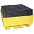 ULTRATECH INTERNATIONAL SPILL PALLT NESTBLE W/DRAIN