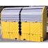ULTRATECH INTERNATIONAL TWIN IBC HARD TOP WITH DRAIN