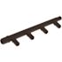 Zurn CR Polyphenylsulfone Blend Manifold 3/4 in. PEX Crimp Inlet with (5) 1/2 in. PEX Crimp Outlet