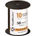 Southwire 50 ft. 10 Black Stranded CU THHN Wire