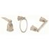 MOEN Mason 2 in. Towel Bar/Paper Holder Posts in Chrome (Pair)